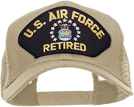 E4Hats.com חיל האוויר האמריקני כובע רשת צבאי בדימוס