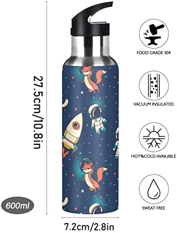 שטח Umiriko Astronaut Planet Fox Chotten Bottle Chottent