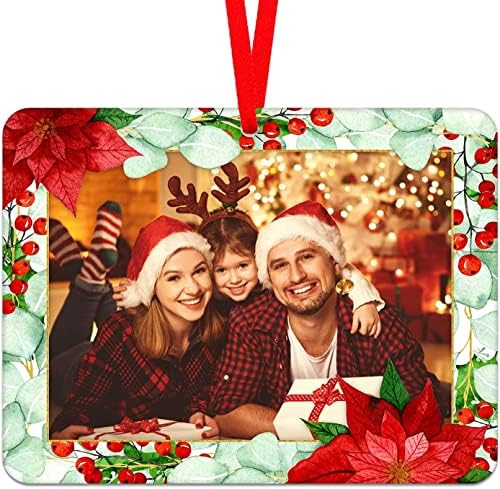 פסי תמונה מסגרת חג המולד קישוטי 2022 חג המולד משפחת תמונה מסגרת קישוט קישוטי עץ חג המולד אישית חג המולד תמונה מסגרת קישוט