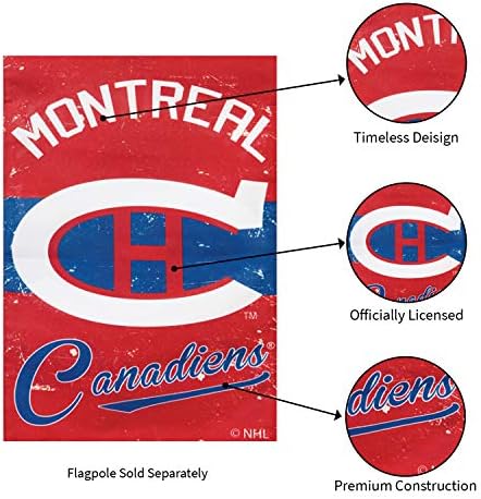 קבוצת ספורט אמריקה מונטריאול קנדינס NHL דגל גן פשתן וינטג