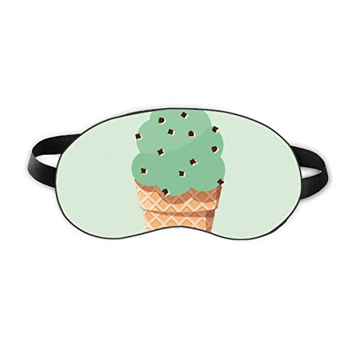 גלידת שיבולת שועל ירוקה איור שינה מגן עיניים רך