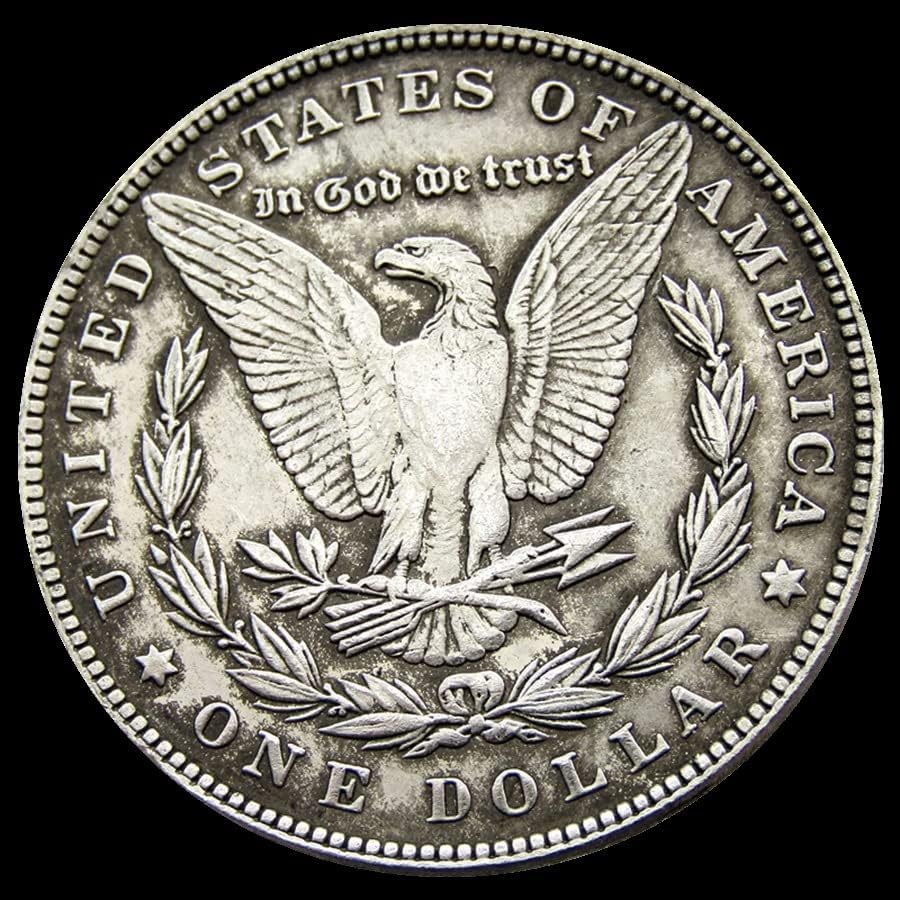 מטבע סילבר דולרי סילבר ארהב מורגן דולר עותק זר מטבע זיכרון 32