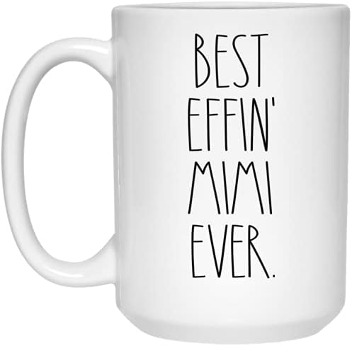 בומבר מימי-ספל הקפה הטוב ביותר של אפין מימי אי פעם-סגנון מימי ריי דאן-בהשראת ריי דאן-ספל יום האם-יום הולדת - חג שמח-גביע קפה מימי 11 עוז,
