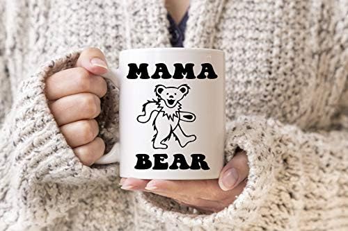 אמא דוב קפה ספל-אסיר תודה מת בהשראת ספל - רוקד דוב-מת מתנה-אמא 39; של יום מתנה - חדש אמא-היפי אמא-תינוק מקלחת
