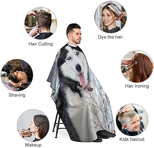 VANTASO כלב חמוד כף ספר לספרה לגברים נשים מקצועיות לילדים, תספורת תספורת גדולה במיוחד סלון שיער חיתוך מספרה XL CAPES