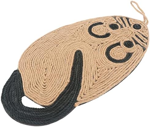 חתול מגרד כרית שטיח גרדן טבעי סיסל מחצלת אופקי חתול רצפת עבור חתול טחינת טפרי הגנה על ריהוט