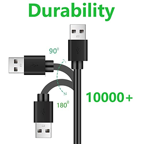 KQWOMA MINI USB כבל טעינה תואם לחוט המטען WACOM-IntUOS PRO PTH/451/650/651/851, WACOM-intuos5 PTK450/650/850, Wacom-intuos4 PTK440/640/840/1240,