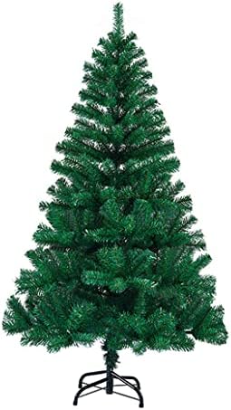 עץ חג המולד של Ahuij 5ft, עיפרון מלאכותי עץ חג המולד עץ חג לחופשה בית מקורה, עמדת מתכת מתקפלת למסיבה, מקורה, קישוט חג חיצוני, ירוק