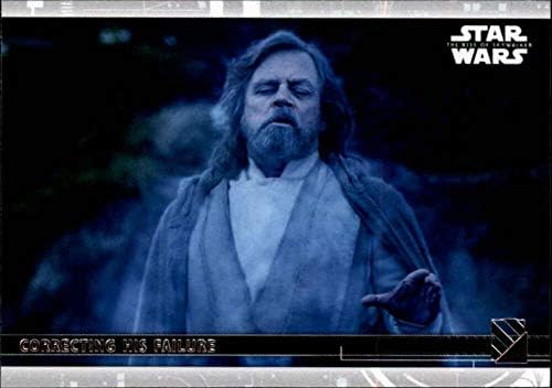 2020 Topps מלחמת הכוכבים עלייה של Skywalker Series 263 תיקון כרטיס המסחר של לוק סקייווקר