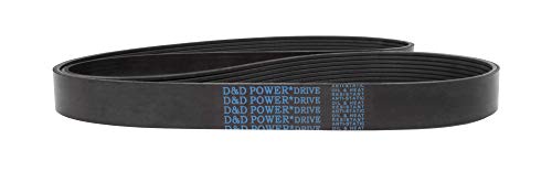 D&D PowerDrive 160J5 פולי V חגורת, 5 רצועות, גומי