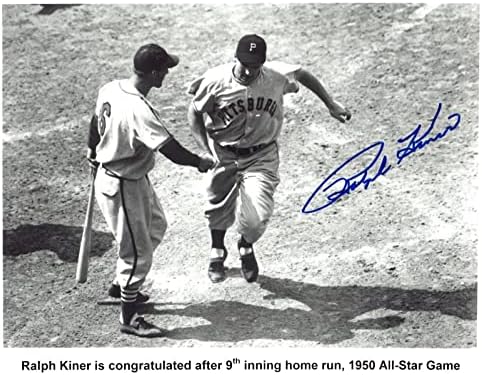 Ralph Kiner Hof חתום 8x10 צילום בייסבול - תמונות MLB עם חתימה