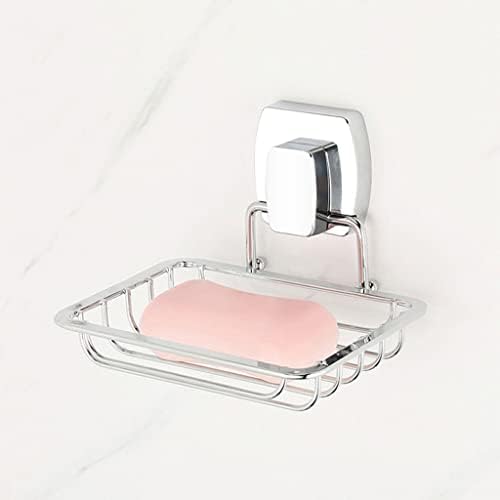 DVTEL אמבטיה אמבטיה כוס סבון סבון אין חור קיר רכוב על קופסת סבון אחסון ביתית מתאימה לחדר אמבטיה