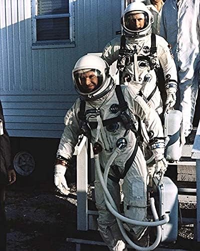 אסטרונאוטים קופר וקונרד מג ' מיני 5 11 על 14 הדפסת תמונות הליד כסף