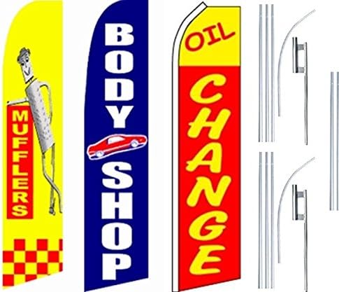 שירותי חנות אוטומטית סופר דגל 3 חבילות ופולנים-מגברים-גוף-שמן-שמן שינוי