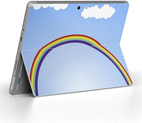 כיסוי מדבקות Igsticker עבור Microsoft Surface Go/Go 2 עורות מדבקת גוף מגן דק במיוחד 001396 Air Rainbow Sky Sky