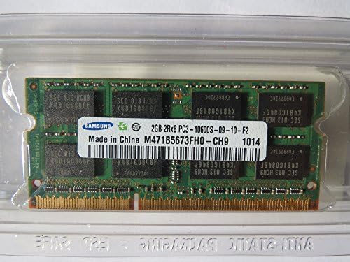 2GB DDR3 SODIMM PC-10600 1333MHz 256M X 64 CL9 M471B5673FH099 SAMSUNG CL9 M471B5673FH0CH99