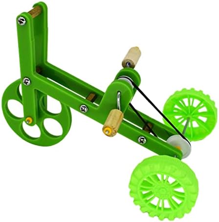 צעצוע של תוכי צעצוע ציפורים אימון ציפורים מספקת משחק אבזרים אינטראקטיביים חינוכיים צעצוע אופניים לפאזל עבור MACAW