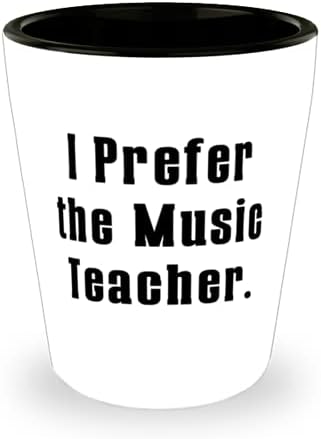 מושלם מוסיקה מורה ירה זכוכית, אני מעדיף את מוסיקה מורה, עבור עמיתים לעבודה, הווה מחברים, קרמיקה כוס למוסיקה מורה