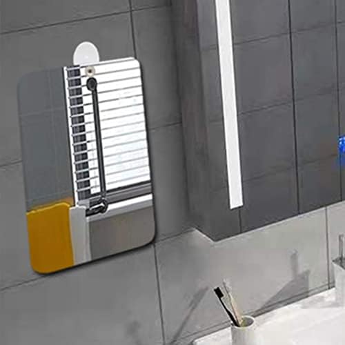 הלבשה מראה 5 יחידות מקלחת מראה ערפל עבור גילוח מחוסמת נסיעות איפור מראות אקריליק קיר תליית מראה נייד כף יד מראה קטן מחנה אמבטיה מראה-מראה