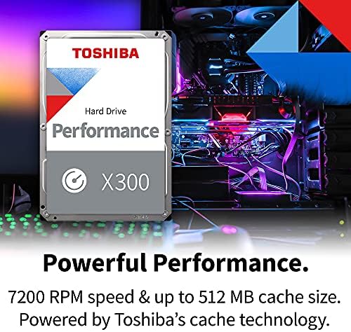 Toshiba X300 14TB ביצועים ומשחקים כונן קשיח פנימי 3.5 אינץ