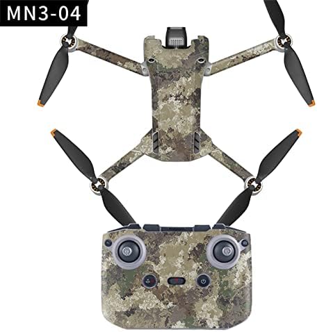 מלטים עפים עם מצלמת 4K מתאימה למיני 3 Pro מדבקה גוף סטנדרטי גרסת שלט רחוק אביזרי סרטי מגן עפיפון Drone