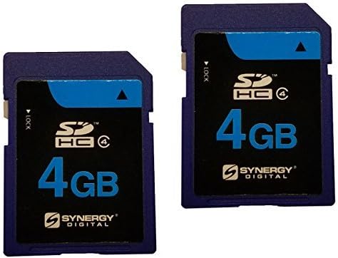 ג 'י-וי-סי ג' י-ג 'י-אקס 1 כרטיס זיכרון מצלמת וידאו 2 על 4 ג' יגה-בייט כרטיסי זיכרון דיגיטליים מאובטחים בקיבולת גבוהה