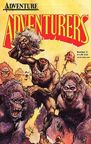 הרפתקנים, 4 וי-אף / ננומטר ; ספר קומיקס הרפתקאות