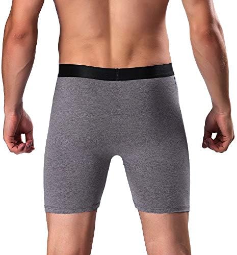 תחתונים BMISEGM אופנה לגברים ספורט גברים ג'נטלמן ארוך המריץ תחתונים ללבוש מכנסיים קצרים לגברים
