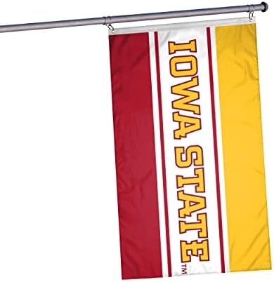 פוקו NCAA יוניסקס-מבוגר דו צדדי כפול 3 'x 5' לוגו דגל אופקי