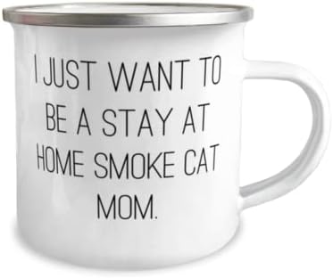מתנות לחתולי עשן חדשות, אני רק רוצה להיות שהייה בבית חתול עשן בבית, יום הולדת יפה 12 מתנות ספל קמפי