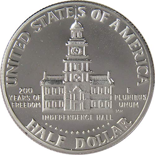 1976 S Kennedy Bicentennial Half Dollar Choice הוכחה לבושה 50c מטבע ארהב